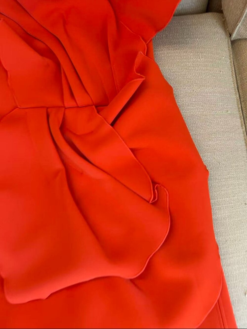 NEW Acler Oake Mini Dress AU6/US2 Rosso Orange Cocktail Party Event AU6/US2 - Picture 7 of 11